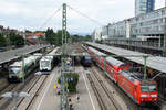 DB BAHNHOF FREIBURG IM BREISGAU:  Impressionen vom 21.