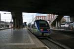 X73904 als IRE von Mulhouse-Ville nach Freiburg (Breisgau) Hbf am Mittag des 14.12.13 bei der Einfahrt in den Zielbahnhof.