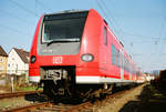 Am 06.April 2002 stand im Bahnhof Freilassing dieser ET 426 034.