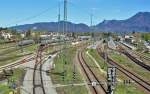 Bahnhofsgelnde in Freilassing - 25.04.2012