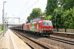 193 309-2 & 193 305-0 DB Cargo mit dem leeren Erzzug von Ziltendorf nach Hamburg in Friesack.