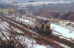 Ausfahrt Fröndenberg nach Unna, 22.02.1986