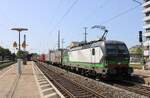 ELL 193 745 mit einem KLV Richtung N�rnberg, am 14.06.2025 in F�rth (Bay) Hbf.