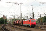 DB Cargo 152 067 mit EK 55000  Bebra Rbf - Neuhof // Fulda // 4.