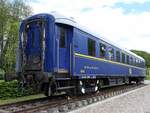 CIWL Schlafwagen als Ausstellungswagen am Bahnhof Gadebusch am 10.05.2026