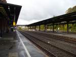 Die Bahnhofsanlage in Gerolstein
