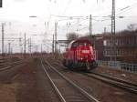 261 046 beim Rangieren in Gotha Hbf