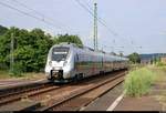 9442 304 (Bombardier Talent 2) von Abellio Rail Mitteldeutschland als RE 74512 (RE17) von Leipzig Hbf nach Erfurt Hbf durchfährt den Bahnhof Großheringen auf Gleis 2.
[16.6.2018 | 17:50 Uhr]