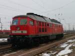 BR 232 618-9 am 07.02.10 in Grokorbetha Abgestellt