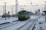 DP 61 & DP 57 auf Durchfahrt Richtung Halle/Leipzig im Bhf Grokorbetha,6.12.2010