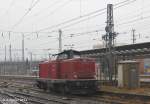V 100 2335 (213 335-3) NeSa in Hagen Hbf, Dezember 2014.