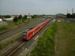 RE 3612 konnte am 20.08.2012 bei der Ausfahrt aus Halberstadt nach Hannover fotografisch festgehalten werden.