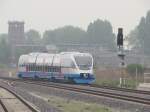 Talent 0007 der ex Ostseeland Verkehr GmbH von einer Probefahrt zurück in Halberstadt am 28.04.2014