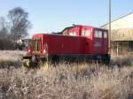 V 22-1 der LWB steht am 10.12.05 in Haldenslebn.