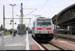 146 562-4 DB als IC 2038 (Linie 56) von Leipzig Hbf nach Emden Hbf verlässt Halle(Saale)Hbf auf Gleis 12.