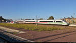 812 014-9 (Tz 9014) verlässt Halle(Saale)Hbf auf Gleis 8.