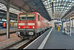 143 856-3  Hinterzarten  der S-Bahn Mitteldeutschland (DB Regio Südost), ehem. DB Regio Baden-Württemberg, als S 37923 (S9) nach Eilenburg, einmal wieder ersatzweise für die BR 1442 (Bombardier Talent 2), steht im Startbahnhof Halle(Saale)Hbf auf Gleis 10 E-G.
(Smartphone-Aufnahme)
[26.10.2019 | 16:28 Uhr]