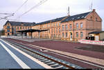 Die neue Westseite in Halle(Saale)Hbf: ein Rundgang (Bild 27)  ***  Am ersten Adventssonntag wurden im Knoten Halle (Saale) die Bahnsteige 4/5 und 6/7 samt neuem Sanitärbereich und denkmalgerecht