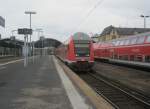 Hier eine RB75 von Halle(Saale) Hbf. nach Nordhausen, bei der Ausfahrt am 5.4.2010 aus Halle(Saale) Hbf.