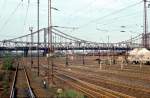 Die Berliner Brcke am 08.05.1981 in Halle (S).