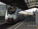 S3 nach Leipzig Stötteritz wartet im Halleschen Hbf auf Abfahrt