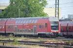 Doppelstocksteuerwagen DB 50 80 86-03 132-7 DABbuzfa in Halle (Saale) Hbf 14.06.2015