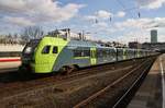 1430 536-1 verlässt am 25.3.2017 als RB71 (NBE83822) von Hamburg-Altona nach Wrist den Bahnhof Hamburg-Altona.
