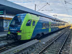 ET 6.06 der nordbahn als RB 71 nach Wrist in Hamburg Altona, 28.01.2023.