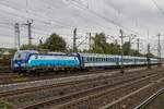 193 297  Seppl  CD Vectron mit EC in Hamburg Harburg, am 21.09.2018.