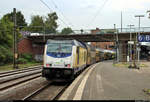246 007-9 der Landesnahverkehrsgesellschaft Niedersachsen mbH (LNVG), vermietet an die Verkehrsgesellschaft Start Unterelbe mbH, als RE 14522 (RE5) von Cuxhaven nach Hamburg Hbf steht im Bahnhof