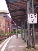 Ein Vorsignal in Hamburg-Harburg.