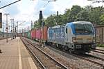 Am Mittag des 19.07.2019 fuhr 193 841  boxXpress.de  mit ihrem Containerzug nach Hamburg Waltershof durch den Bahnhof von Hamburg Harburg und wird in Kürze ihr Ziel erreichen.