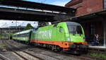 Flixtrain mit dem Hectorrail Taurus  242.531  Name:  LaMotta  (NVR:  91 80 6182 531-4 D-HCTOR ) mit dem FLX 1343 nach Köln Hbf.