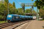 248 048 northrail Felly  WATT MUTT DAT MUTT  HRS mit Kesselzug in Hamburg Harburg, Mai 2025.