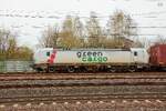 6193 481-9 akiem  green cargo  in Hamburg Harburg, April 2026.