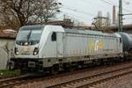 HGB 187 501-2 in Hamburg Harburg, April 2026.