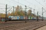 6193 113 Railpool mit KLV in Hamburg Harburg, April 2026.