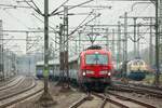 193 310 Railpool mit GoVolta in Hamburg Harburg, April 2026.
