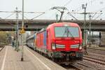 193 310 Railpool mit GoVolta in Hamburg Harburg, April 2026.

