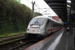 Hier ICE1196 von Leipzig Hbf. nach Hamburg-Altona, bei der Durchfahrt am 10.10.2011 durch Hamburg Hbf. in Richtung Hamburg-Harburg.