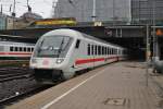 Hier IC2182 von Kassel-Wilhelmshhe nach Stralsund Hbf., bei der Ausfahrt am 11.10.2011 aus Hamburg Hbf.