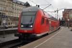 Hier ein R10 von Lbeck Hbf. nach Hamburg Hbf., bei der Einfahrt am 11.10.2011 in Hamburg Hbf.