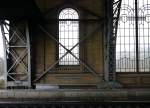 Architekturstudien Bahnhof Hamburg-Dammtor: Ingenieurskunst, mehr als 110 Jahre alt.
