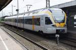 HAMM, 03.07.2017, ET7.10 der Eurobahn als RB59 nach Soest im Bahnhof Hamm(Westf)
