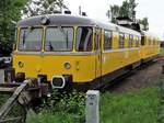 DB Netz Gleissmesszug 726 002-9 im neuen Lack am 24.05.17 in Hanau Hbf von einen Bahnsteig aus gemacht.