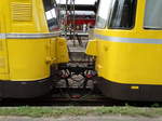 Kupplungen von DB Netz 726 002-9 am 18.08.17 in Hanau Hbf von einen Bahnsteig aus gemacht.