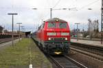Railsystems RP 218 488-5 mit Sonderzug am 09.12.18 in Hanau Hbf