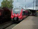 442 110 erreicht als RB 33 Hanau Hbf am 07.11.13