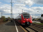 DB Regio Mittelhessenexpress 442 781 (Hamsterbacke) am 08.04.16 in Hanau Hbd Südseite