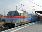 DB Regio Franken 146 247-2 (Vernetzt in die Zukunft Werbung) am 09.09.16 in Hanau Hbf